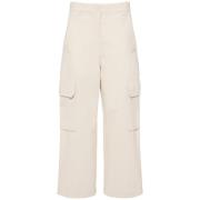 Wide Trousers Simona Corsellini , Orange , Dames