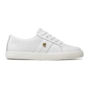 Witte Sneakers voor Vrouwen Ralph Lauren , White , Dames