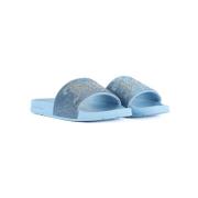 Sliders Juicy Couture , Blue , Dames