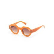 Foote 004 Sunglasses Kaleos , Orange , Dames