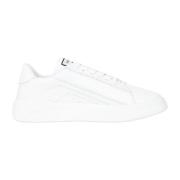 Witte Logo Sneakers Hoge Top Valentino , White , Heren