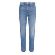 High-waisted Slim Fit Jeans Tommy Hilfiger , Blue , Dames