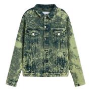 Denim Jackets Études , Green , Heren