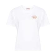 T-Shirts Twinset , White , Dames