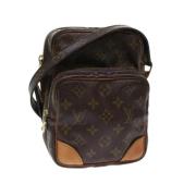 Pre-owned Canvas louis-vuitton-bags Louis Vuitton Vintage , Brown , Da...