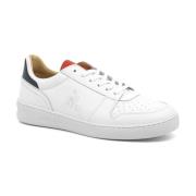 Casual Witte Synthetische Sneakers met 3cm Rubberen Zool le coq sporti...