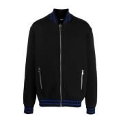 Bomber Jackets Balmain , Black , Heren