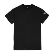 Zwarte T-shirts en Polos Colmar , Black , Heren