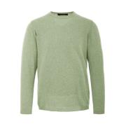 Round-neck Knitwear BomBoogie , Green , Heren