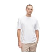 Korte mouw T-shirt TON 24010917 The GoodPeople , White , Heren