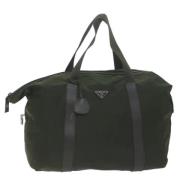 Pre-owned Fabric travel-bags Prada Vintage , Green , Dames