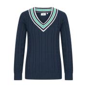 Valdis Pullover Sweater HV Polo , Blue , Dames