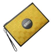 Pre-owned Cotton gucci-bags Gucci Vintage , Yellow , Unisex