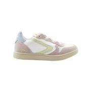 Super Nylon Wit-Roze-Groen Sneakers Valsport 1920 , White , Heren