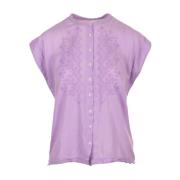 Paarse Teary Shirt Hartford , Purple , Dames