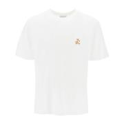 T-Shirts Maison Kitsuné , White , Heren