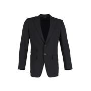Pre-owned Wool outerwear Tom Ford Pre-owned , Black , Dames