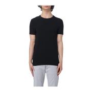 T-Shirts Dondup , Black , Heren