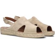 Espadrilles Zand Viguera , Beige , Dames