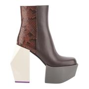 Stage Boot United Nude , Brown , Dames