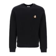 Sweatshirts Maison Kitsuné , Black , Heren