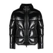 Down Jackets Herno , Black , Heren