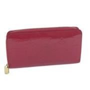 Pre-owned Leather wallets Louis Vuitton Vintage , Pink , Dames