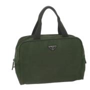 Pre-owned Fabric prada-bags Prada Vintage , Green , Dames