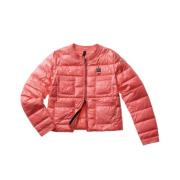 Roze Synthetische Pufferjas Blauer , Pink , Dames