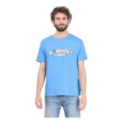 T-Shirts Moschino , Blue , Heren