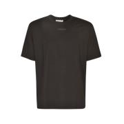 Zwarte T-shirts en Polos Collectie Lanvin , Black , Heren