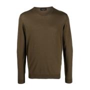 Knitwear Roberto Collina , Green , Heren