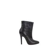 Pre-owned Leather boots Jimmy Choo Pre-owned , Black , Dames