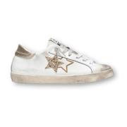 Glitter Goud One Star Sneakers 2Star , White , Dames