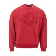 Sweatshirts Armani Exchange , Red , Heren