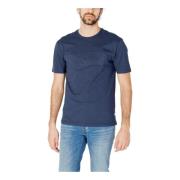 T-Shirts GAS , Blue , Heren