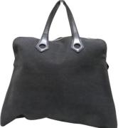 Pre-owned Canvas totes Hermès Vintage , Black , Dames