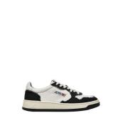 Witte Sneakers met Logo Applicatie Autry , White , Dames