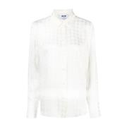 Shirts Msgm , White , Dames