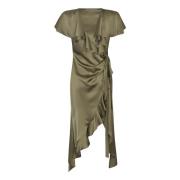 Dresses Philosophy di Lorenzo Serafini , Green , Dames