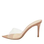 Pre-owned Fabric sandals Gianvito Rossi Pre-owned , Beige , Dames