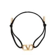 Bracelets Valentino Garavani , Black , Heren