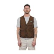 Vests The Jack Leathers , Brown , Heren