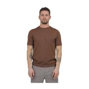 Ronde hals T-shirt Irish Crone , Brown , Heren