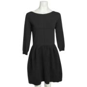 Pre-owned Fabric dresses Louis Vuitton Vintage , Black , Dames