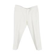 Pre-owned Fabric bottoms Dolce & Gabbana Pre-owned , White , Dames