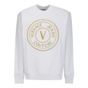 Sweatshirts Versace Jeans Couture , White , Heren