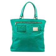 Pre-owned Leather totes Dolce & Gabbana Pre-owned , Green , Dames