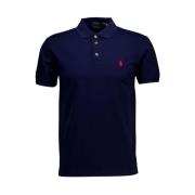 Stijlvolle Slim Fit Navy Polo Heren Ralph Lauren , Blue , Heren