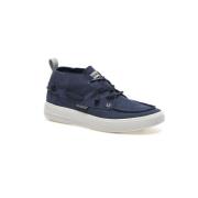 Blauwe Suède Sneakers Napapijri , Blue , Heren